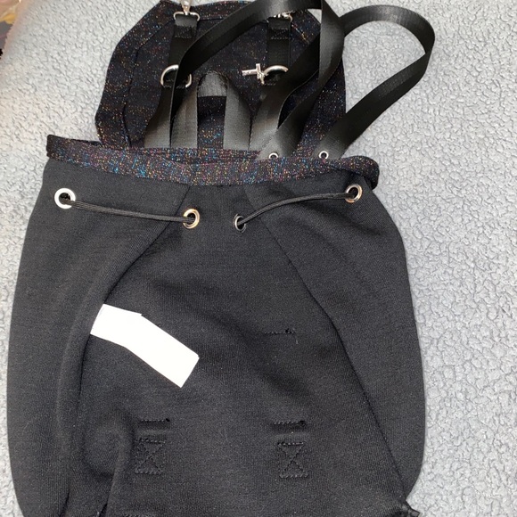 Zara glittery back pack